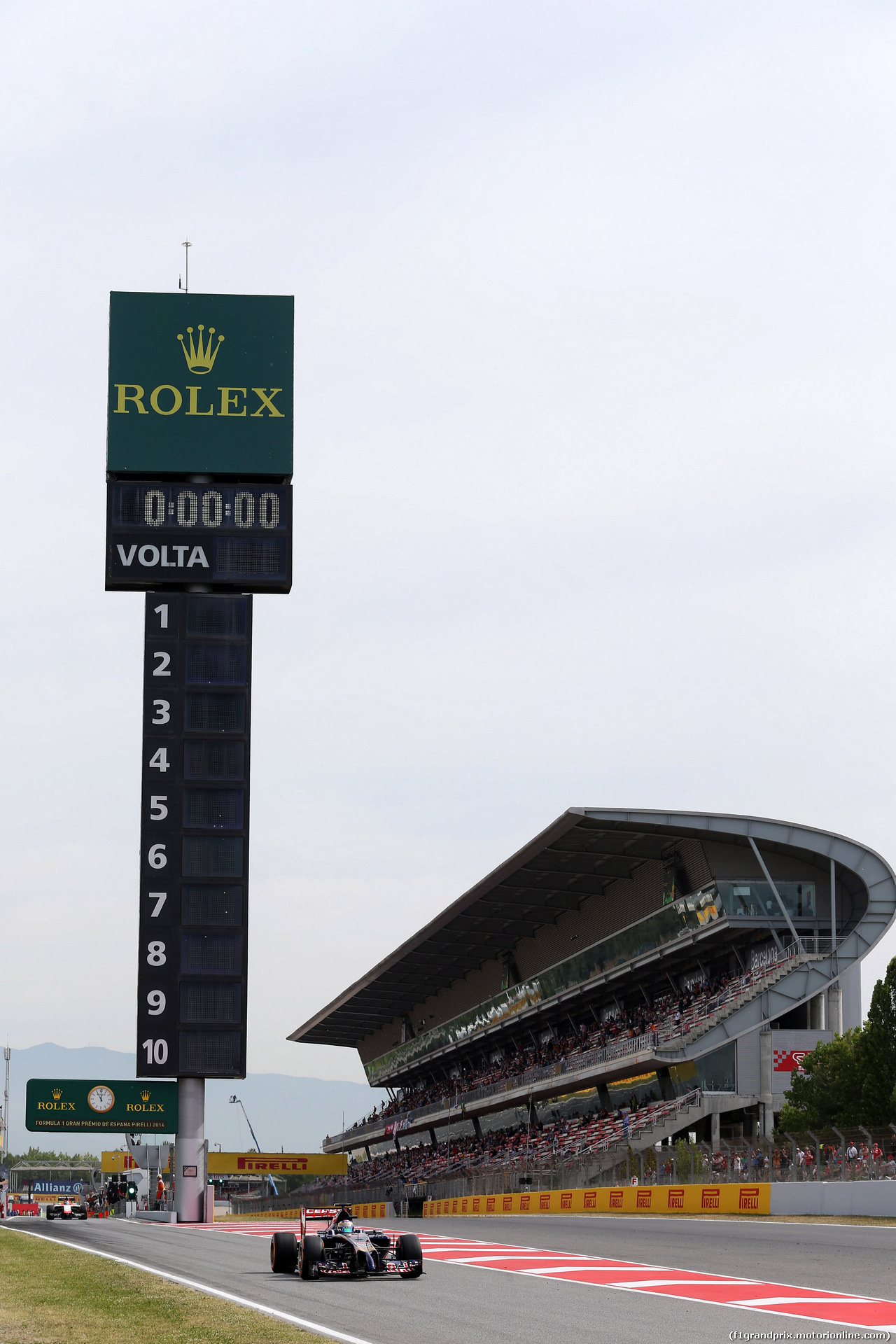GP SPAGNA, 10.05.2014- Prove Libere 3, Jean-Eric Vergne (FRA) Scuderia Toro Rosso STR9