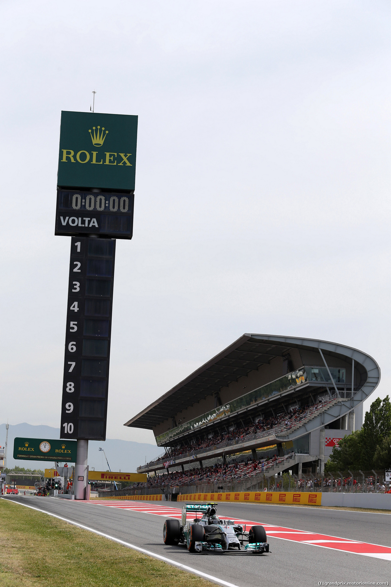 GP SPAGNA, 10.05.2014- Prove Libere 3, Nico Rosberg (GER) Mercedes AMG F1 W05