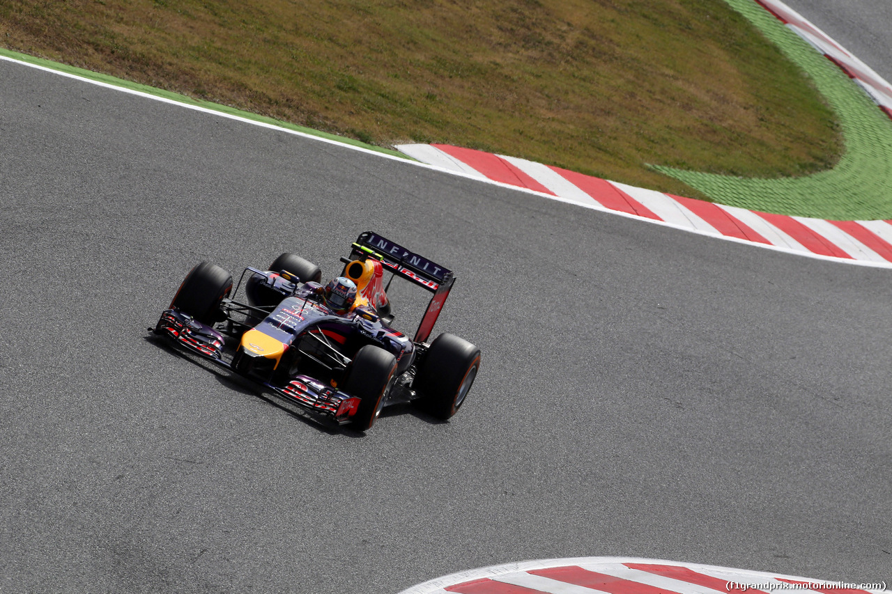 GP SPAGNA, 10.05.2014- Prove Libere 3, Daniel Ricciardo (AUS) Red Bull Racing RB10