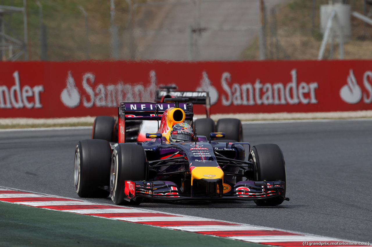 GP SPAGNA, 10.05.2014- Prove Libere 3, Sebastian Vettel (GER) Red Bull Racing RB10