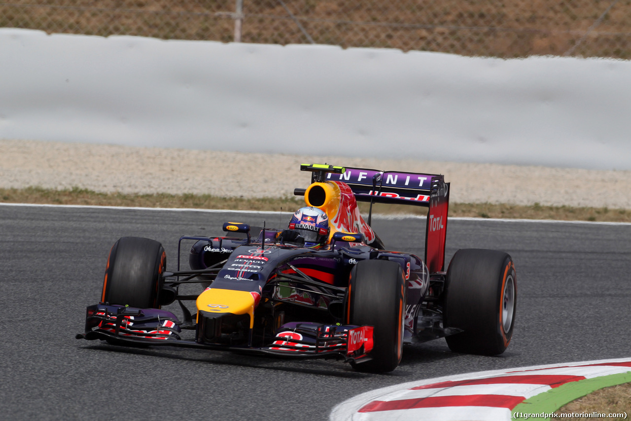 GP SPAGNA, 10.05.2014- Prove Libere 3, Daniel Ricciardo (AUS) Red Bull Racing RB10