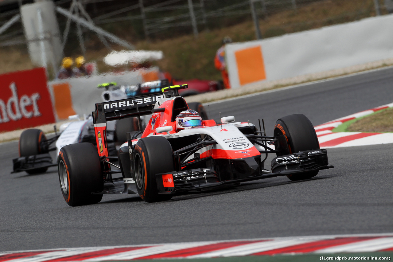 GP SPAGNA, 10.05.2014- Prove Libere 3, Max Chilton (GBR), Marussia F1 Team MR03