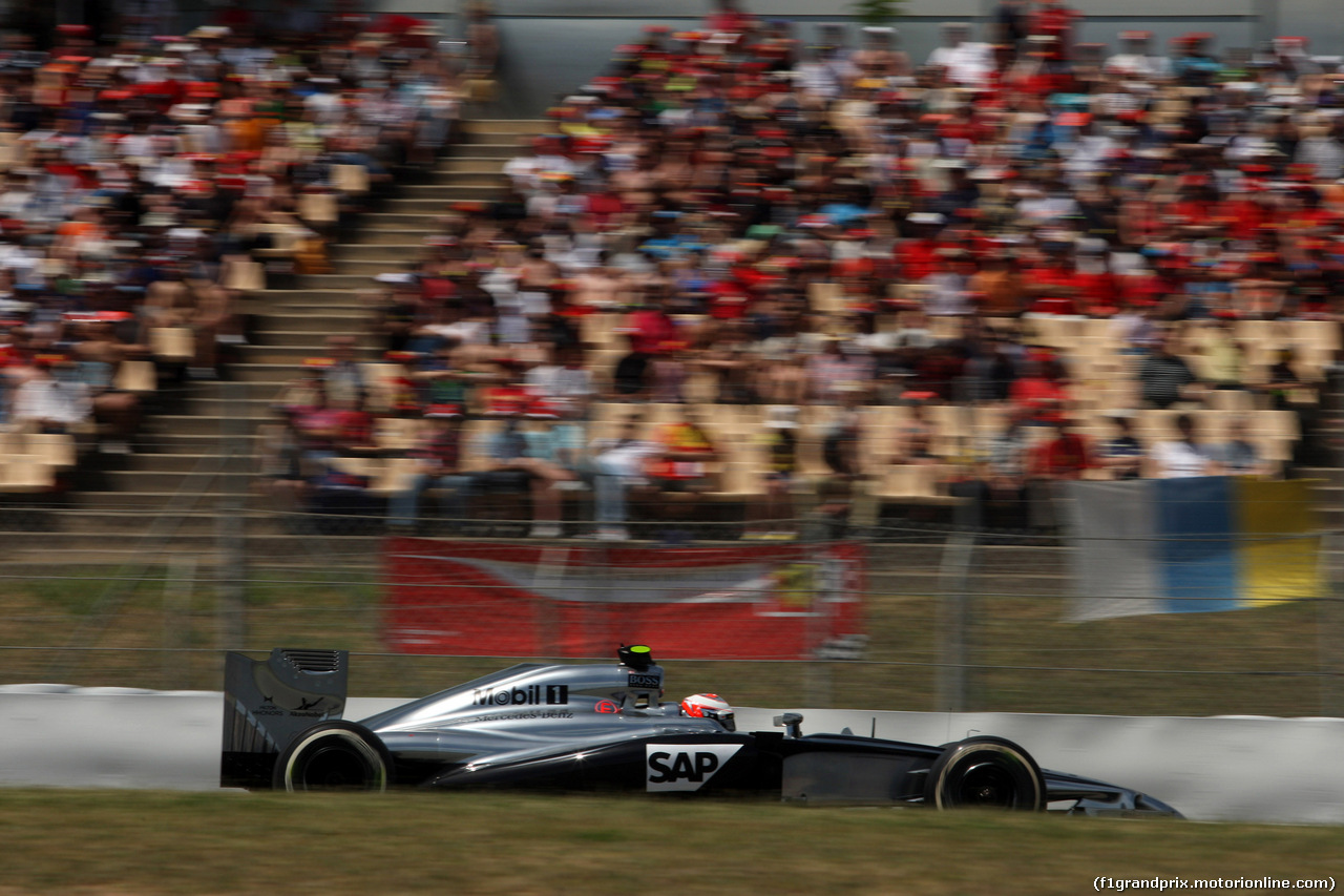 GP SPAGNA, 10.05.2014- Qualifiche, Kevin Magnussen (DEN) McLaren Mercedes MP4-29
