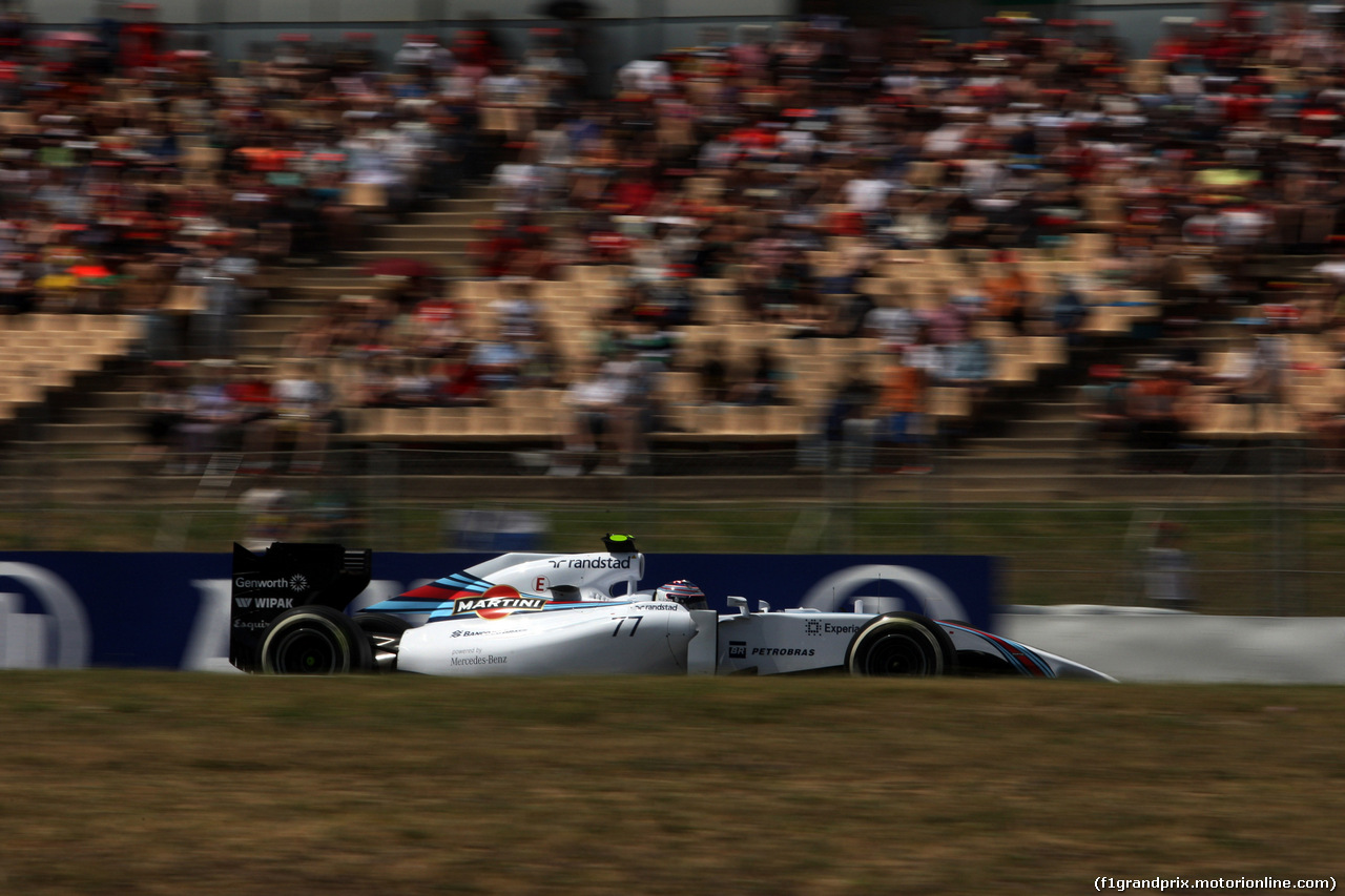 GP SPAGNA, 10.05.2014- Qualifiche, Valtteri Bottas (FIN) Williams F1 Team FW36