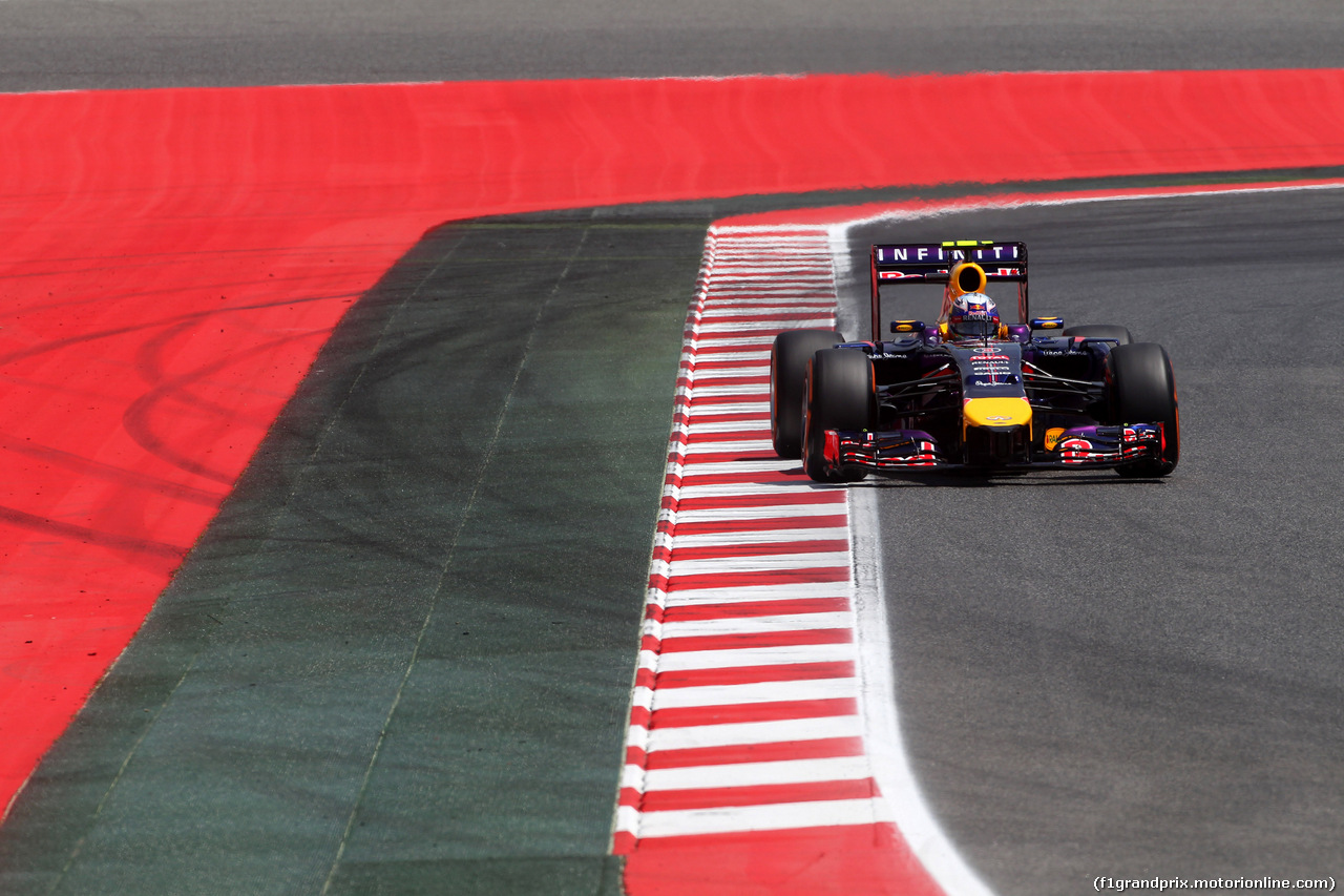GP SPAGNA, 10.05.2014- Qualifiche, Daniel Ricciardo (AUS) Red Bull Racing RB10