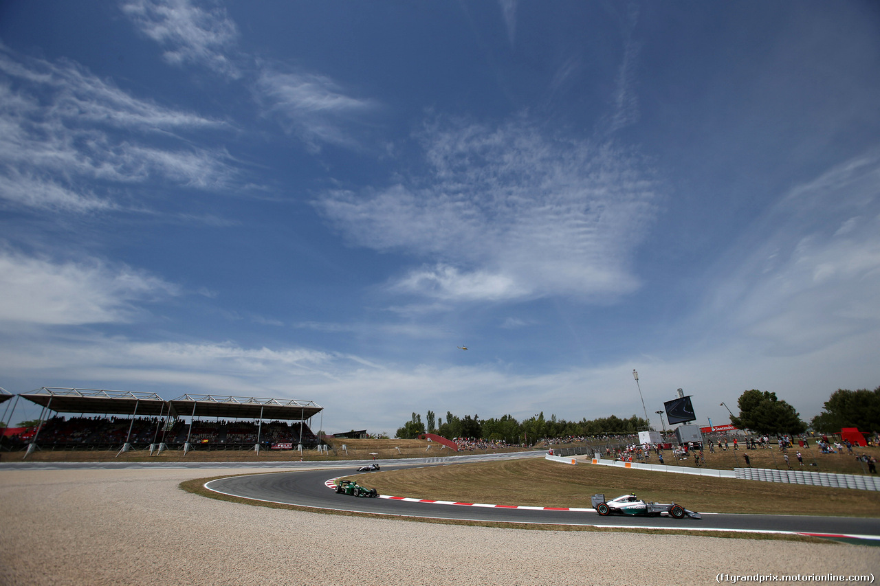 GP SPAGNA, 10.05.2014- Qualifiche, Nico Rosberg (GER) Mercedes AMG F1 W05