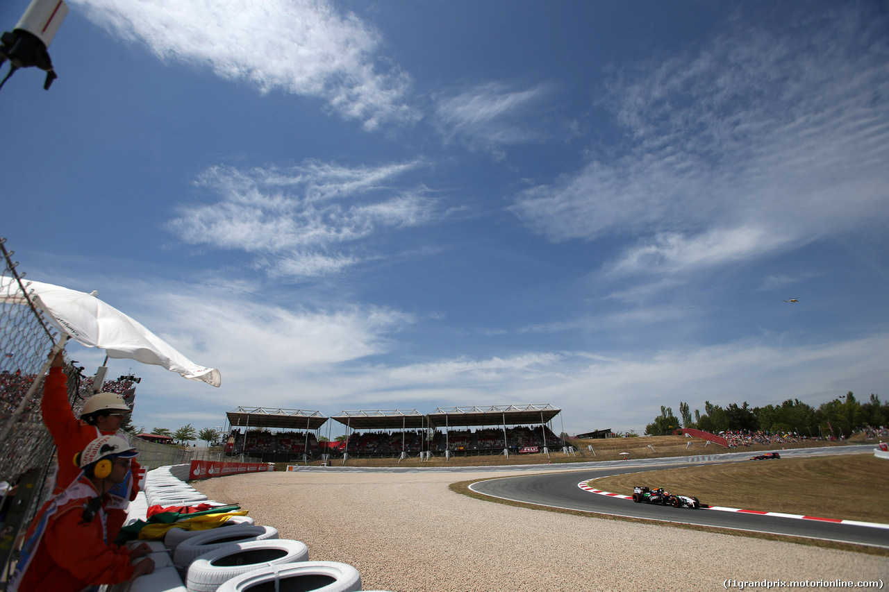 GP SPAGNA, 10.05.2014- Qualifiche, Sergio Perez (MEX) Sahara Force India F1 VJM07