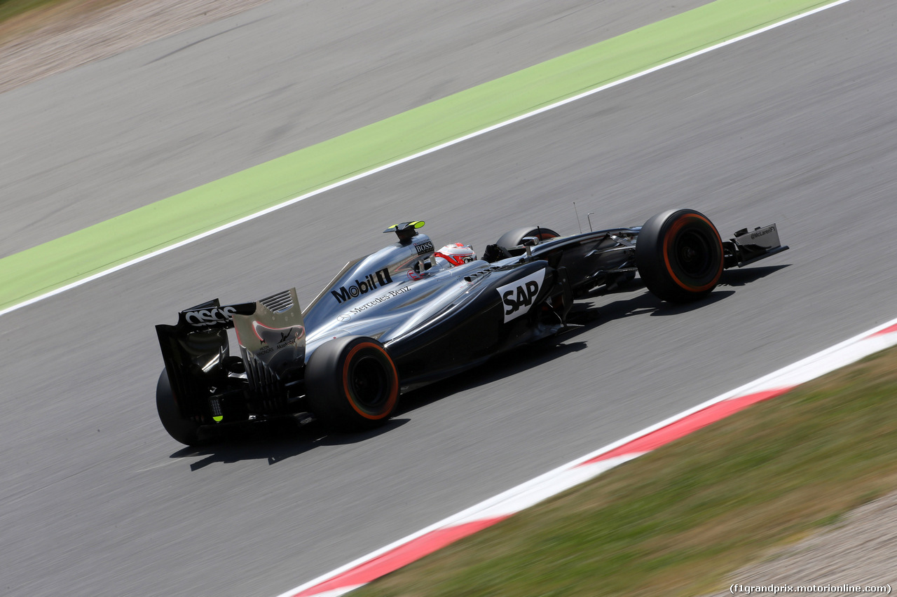 GP SPAGNA, 10.05.2014- Qualifiche, Kevin Magnussen (DEN) McLaren Mercedes MP4-29
