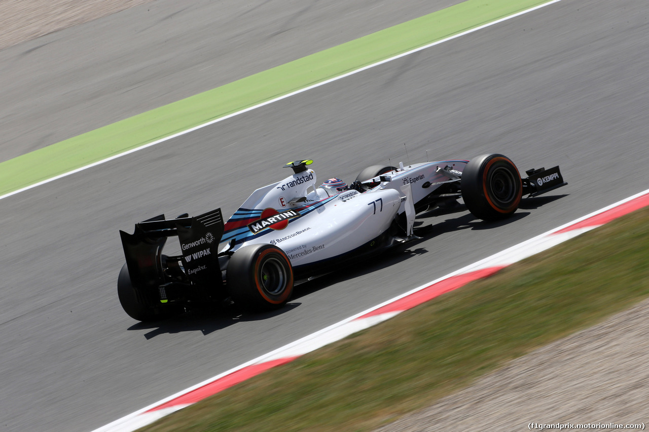 GP SPAGNA, 10.05.2014- Qualifiche, Valtteri Bottas (FIN) Williams F1 Team FW36