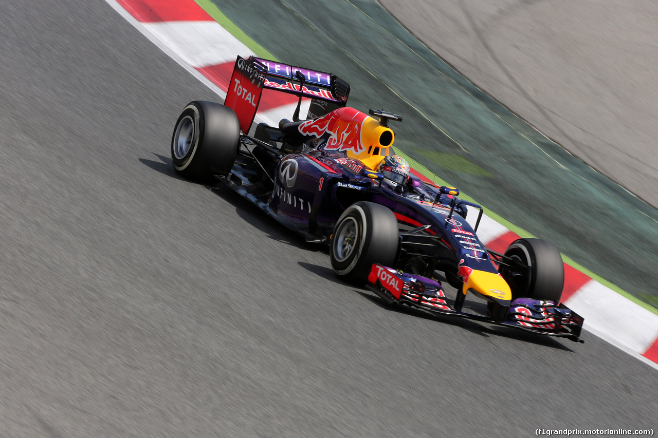 GP SPAGNA, 10.05.2014- Qualifiche, Sebastian Vettel (GER) Red Bull Racing RB10