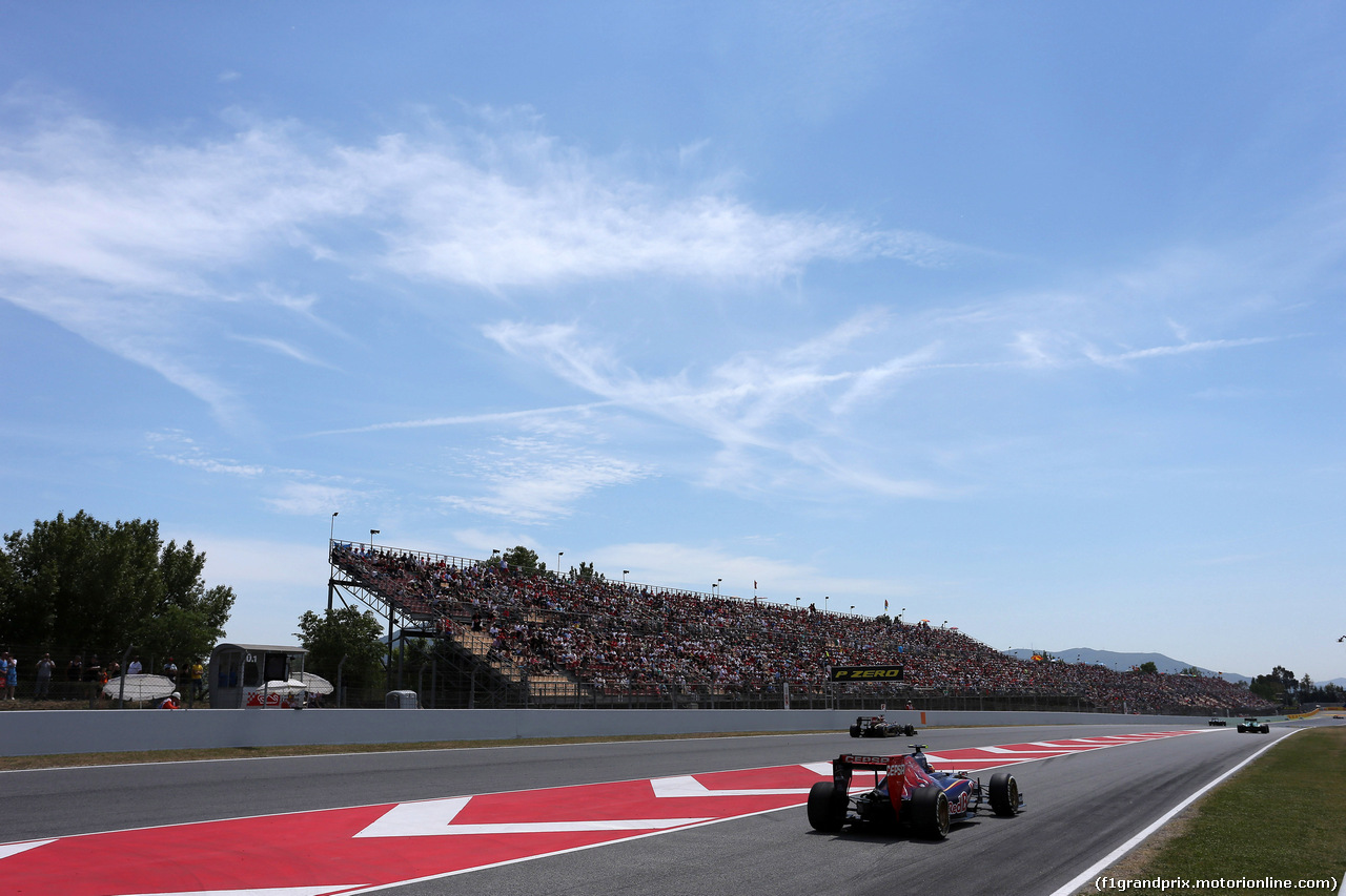GP SPAGNA, 10.05.2014- Qualifiche, Daniil Kvyat (RUS) Scuderia Toro Rosso STR9