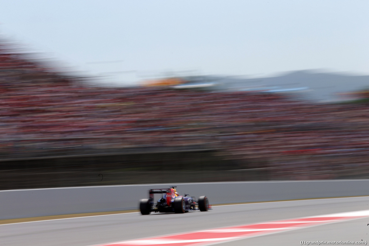 GP SPAGNA, 10.05.2014- Qualifiche, Sebastian Vettel (GER) Red Bull Racing RB10