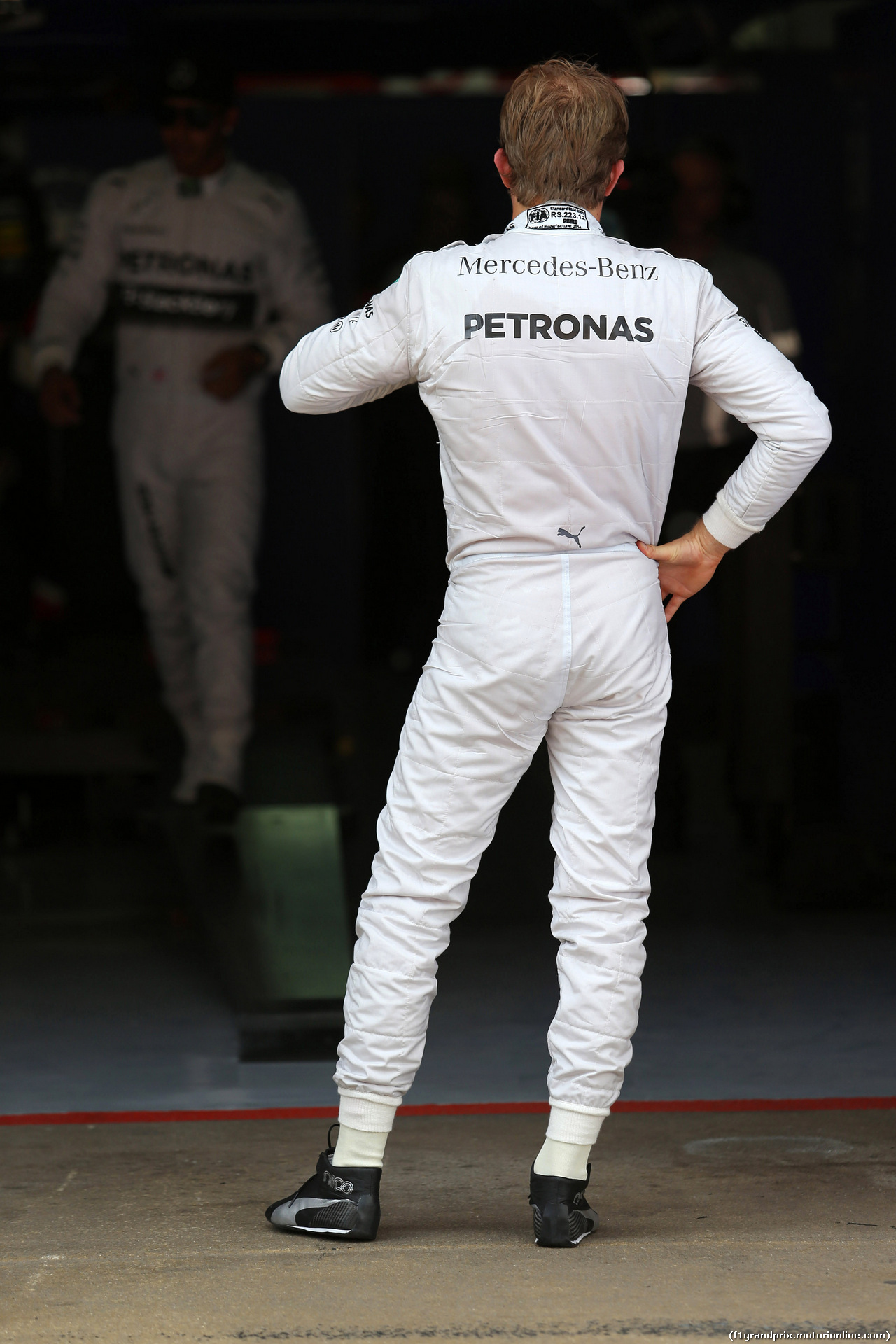 GP SPAGNA, 10.05.2014- Qualifiche, Nico Rosberg (GER) Mercedes AMG F1 W05