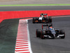 GP SPAGNA, 10.05.2014- Qualifiche, Adrian Sutil (GER) Sauber F1 Team C33 e Sergio Perez (MEX) Sahara Force India F1 VJM07