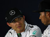 GP SPAGNA, 10.05.2014- Qualifiche, Nico Rosberg (GER) Mercedes AMG F1 W05 e Lewis Hamilton (GBR) Mercedes AMG F1 W05
