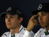 GP SPAGNA, 10.05.2014- Qualifiche, Conferenza Stampa, Nico Rosberg (GER) Mercedes AMG F1 W05 e Lewis Hamilton (GBR) Mercedes AMG F1 W05