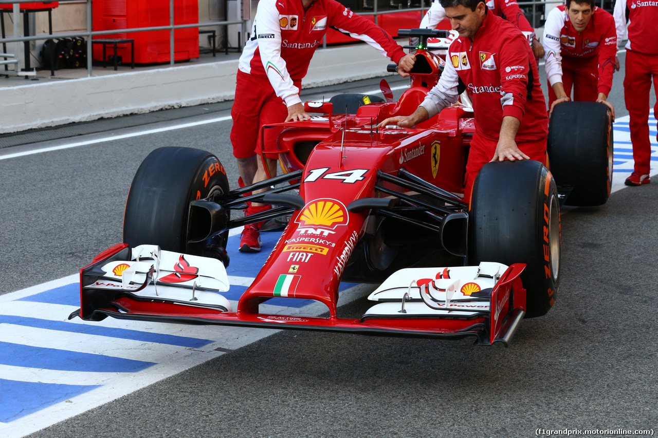 GP SPAGNA, 09.05.2014- Fernando Alonso (ESP) Ferrari F14-T