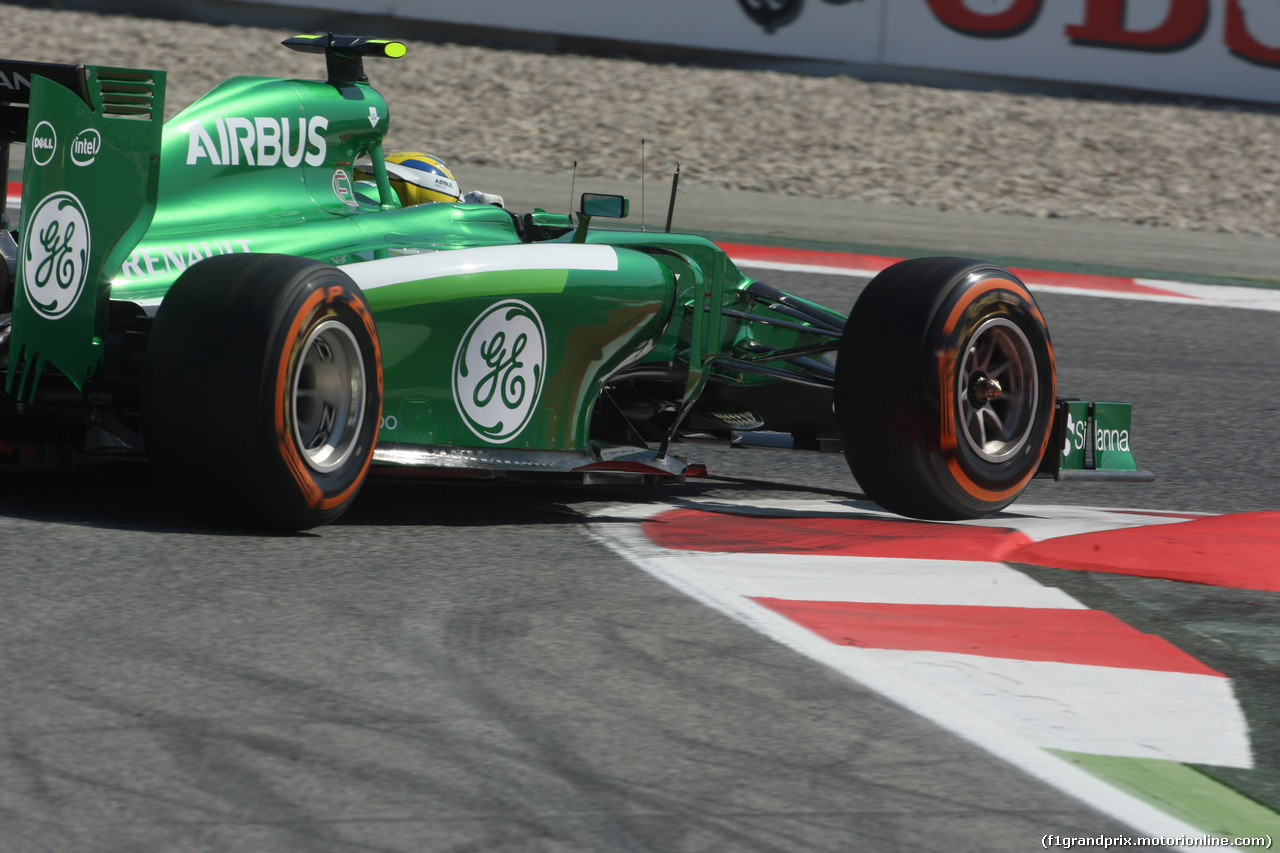 GP SPAGNA, 09.05.2014- Prove Libere 1, Marcus Ericsson (SUE) Caterham F1 Team CT-04