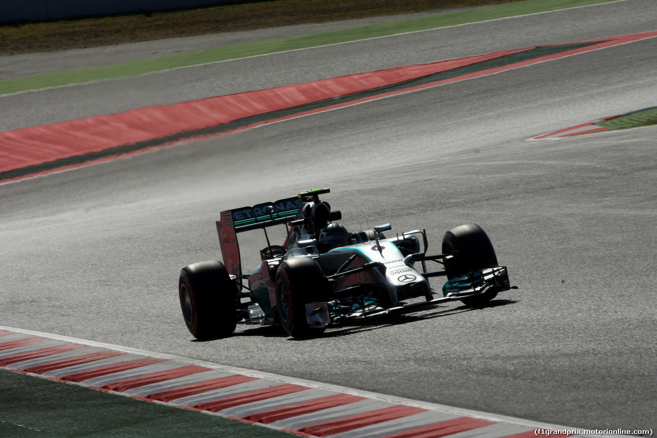 GP SPAGNA, 09.05.2014- Prove Libere 1, Nico Rosberg (GER) Mercedes AMG F1 W05