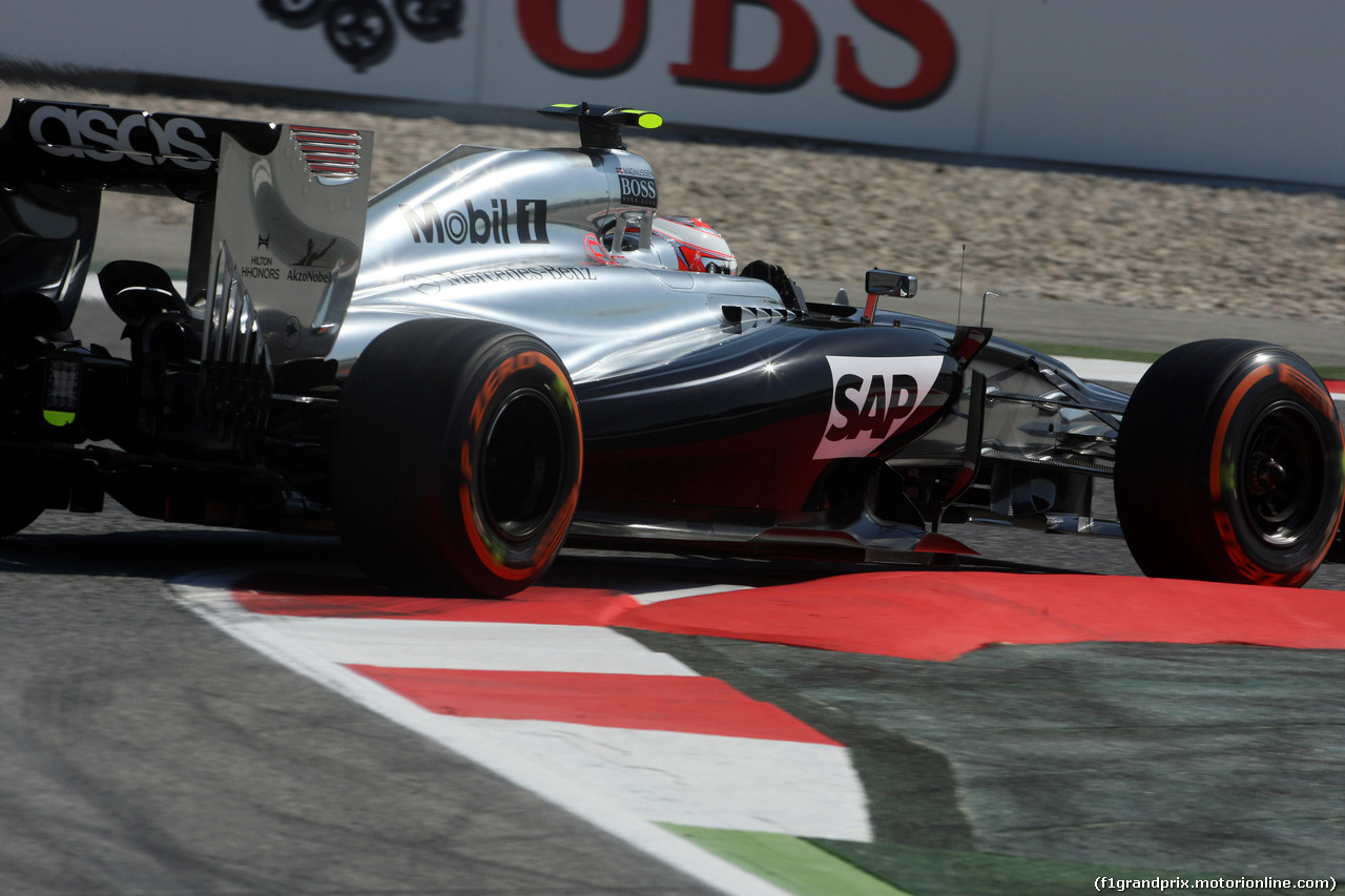 GP SPAGNA, 09.05.2014- Prove Libere 1, Kevin Magnussen (DEN) McLaren Mercedes MP4-29