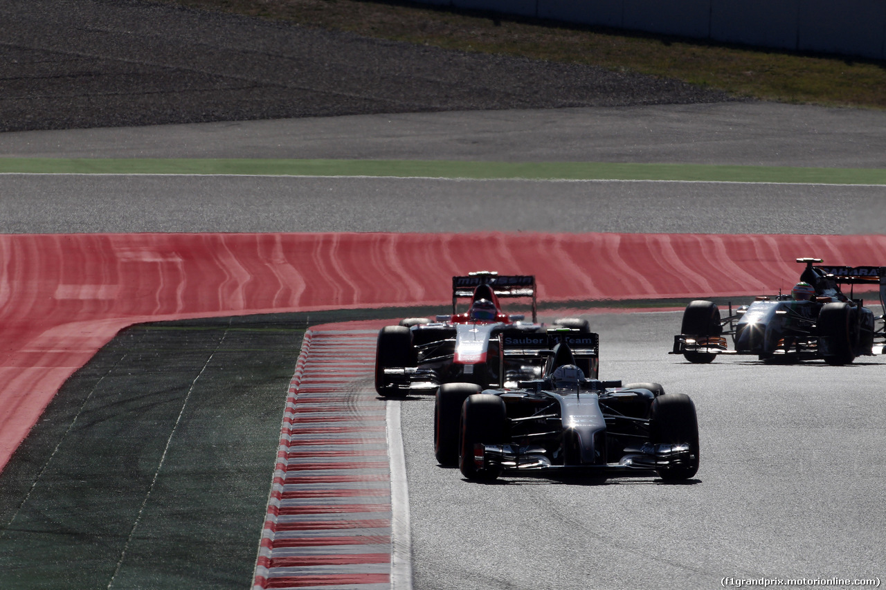 GP SPAGNA, 09.05.2014- Prove Libere 1, Esteban Gutierrez (MEX), Sauber F1 Team C33