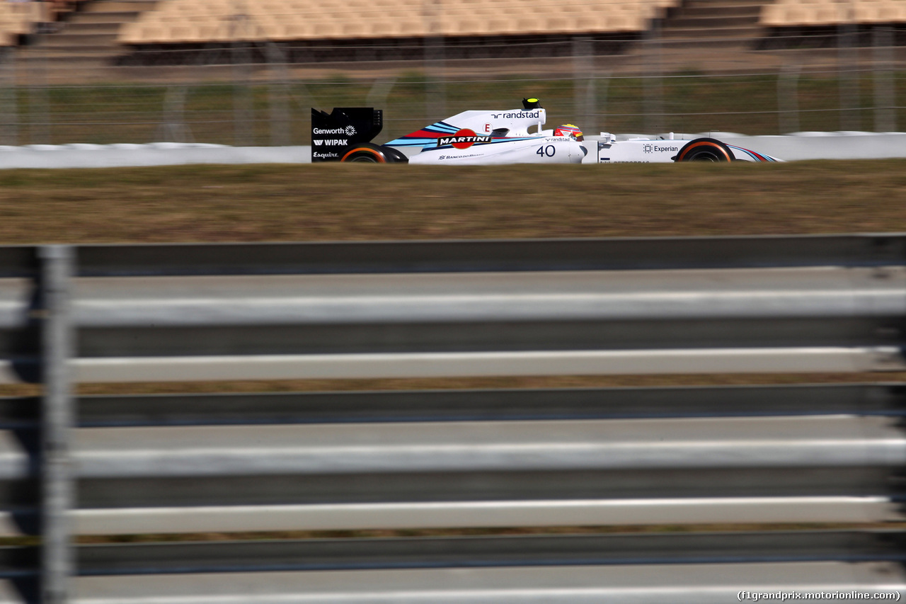 GP SPAGNA, 09.05.2014- Prove Libere 1, Felipe Nasr (BRA) Williams Test e Reserve Driver