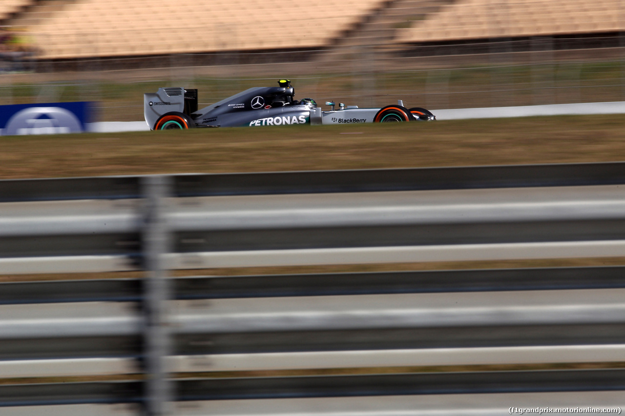 GP SPAGNA, 09.05.2014- Prove Libere 1, Lewis Hamilton (GBR) Mercedes AMG F1 W05