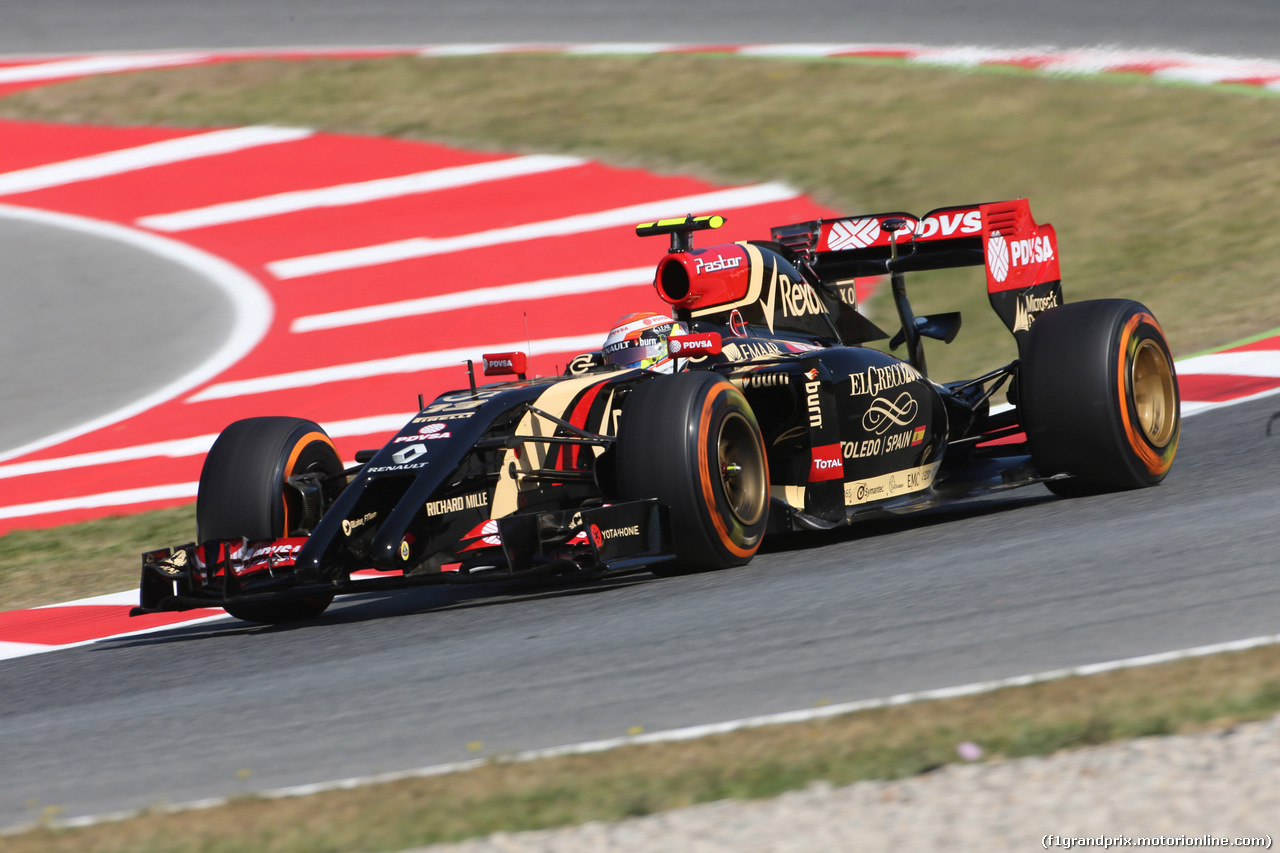 GP SPAGNA, 09.05.2014- Prove Libere 1, Pastor Maldonado (VEN) Lotus F1 Team E22