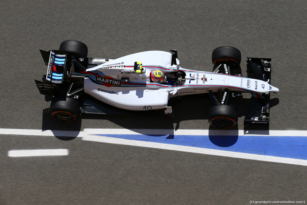 GP SPAGNA, 09.05.2014- Prove Libere 1, Felipe Nasr (BRA) Williams Test e Reserve Driver