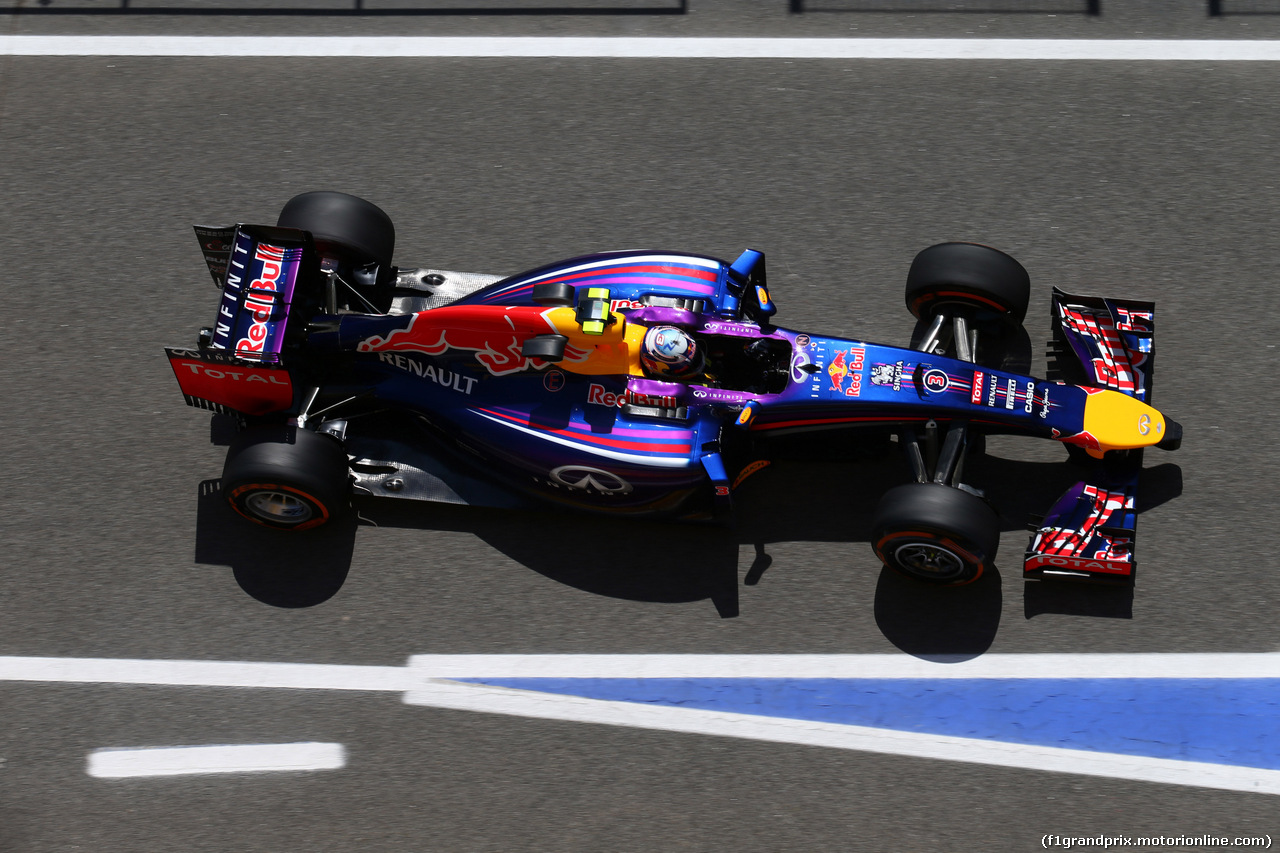GP SPAGNA, 09.05.2014- Prove Libere 1, Daniel Ricciardo (AUS) Red Bull Racing RB10