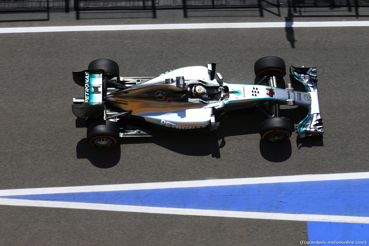 GP SPAGNA, 09.05.2014- Prove Libere 1, Lewis Hamilton (GBR) Mercedes AMG F1 W05