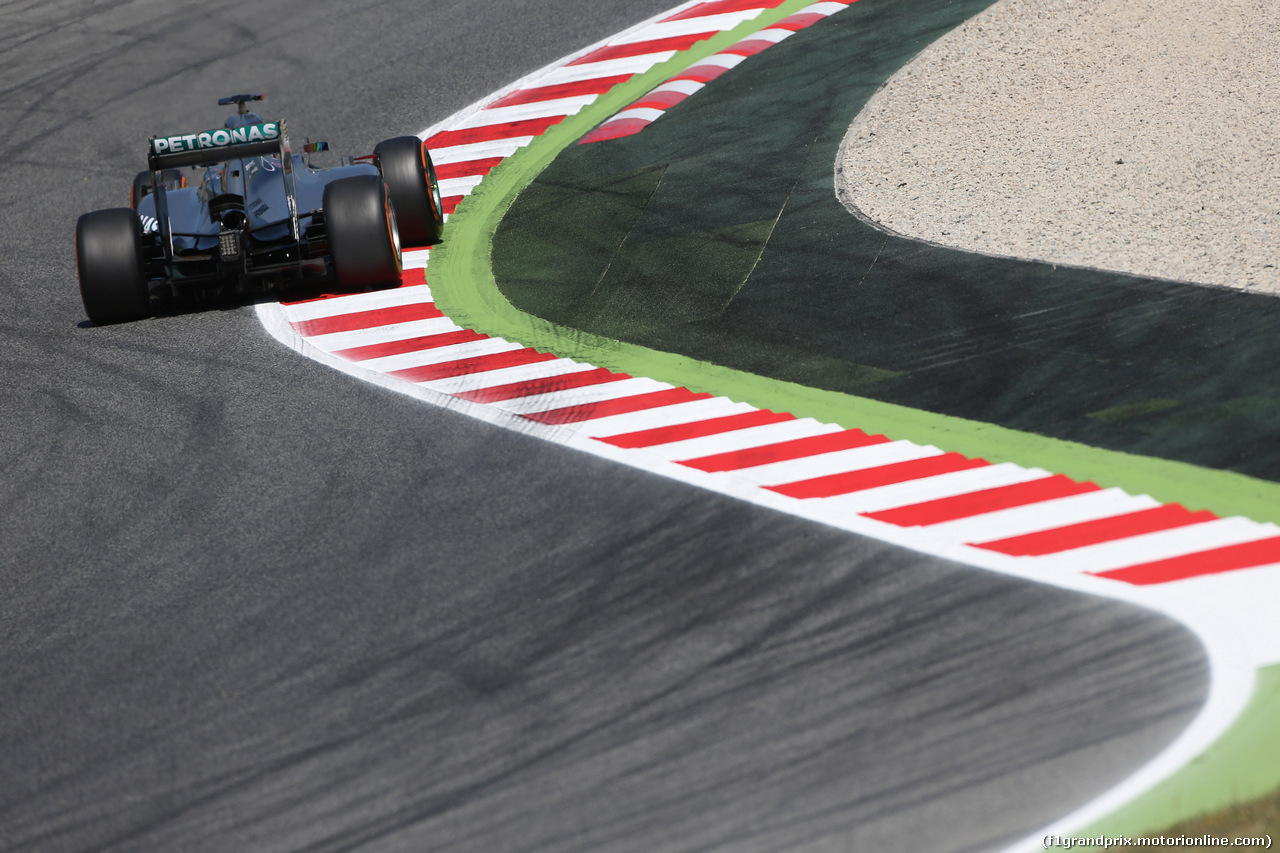 GP SPAGNA, 09.05.2014- Prove Libere 1, Nico Rosberg (GER) Mercedes AMG F1 W05