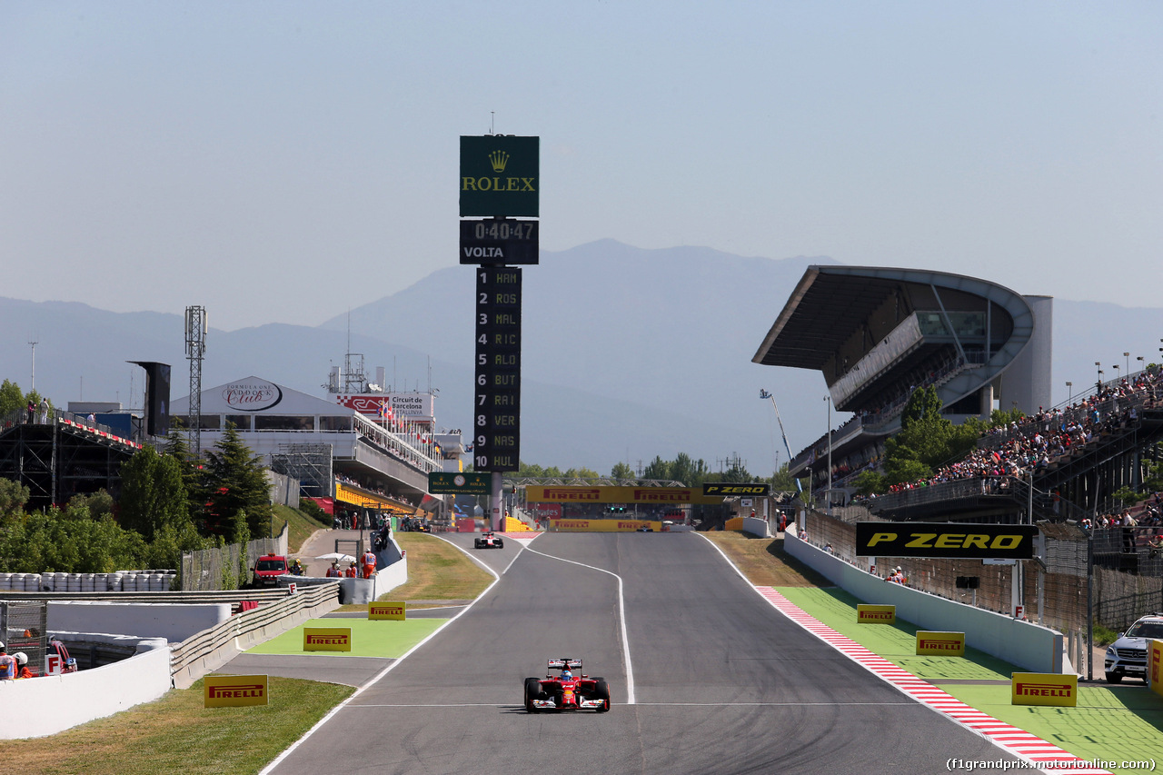 GP SPAGNA, 09.05.2014- Prove Libere 1, Fernando Alonso (ESP) Ferrari F14-T