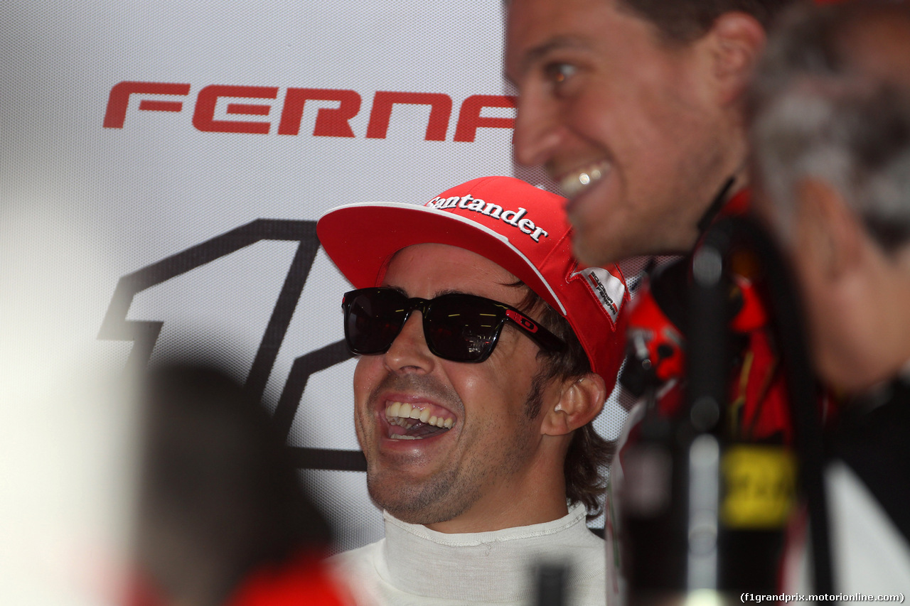 GP SPAGNA, 09.05.2014- Prove Libere 2, Fernando Alonso (ESP) Ferrari F14-T