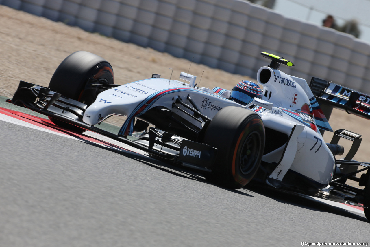 GP SPAGNA, 09.05.2014- Prove Libere 2, Felipe Massa (BRA) Williams F1 Team FW36