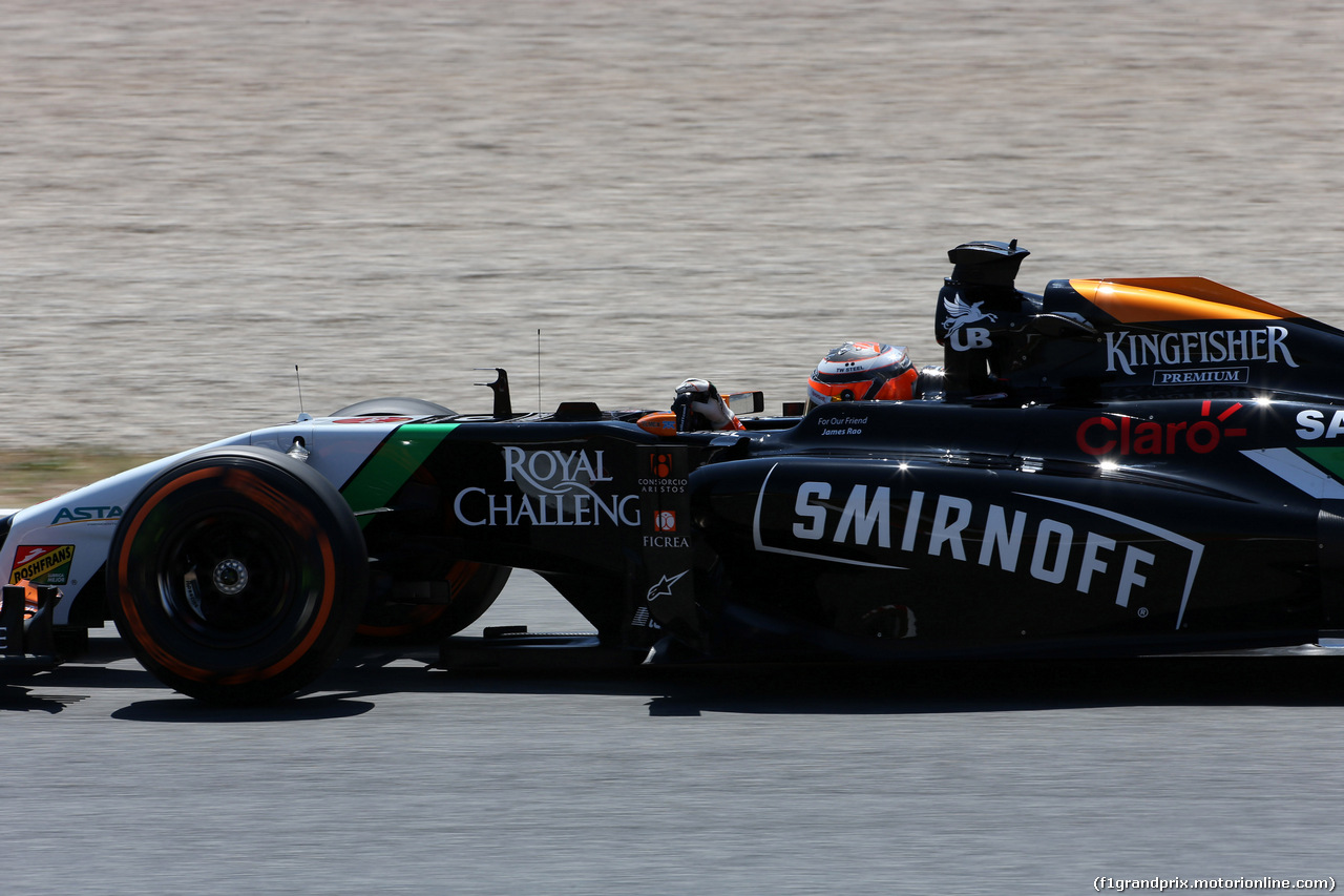 GP SPAGNA, 09.05.2014- Prove Libere 2, Nico Hulkenberg (GER) Sahara Force India F1 VJM07