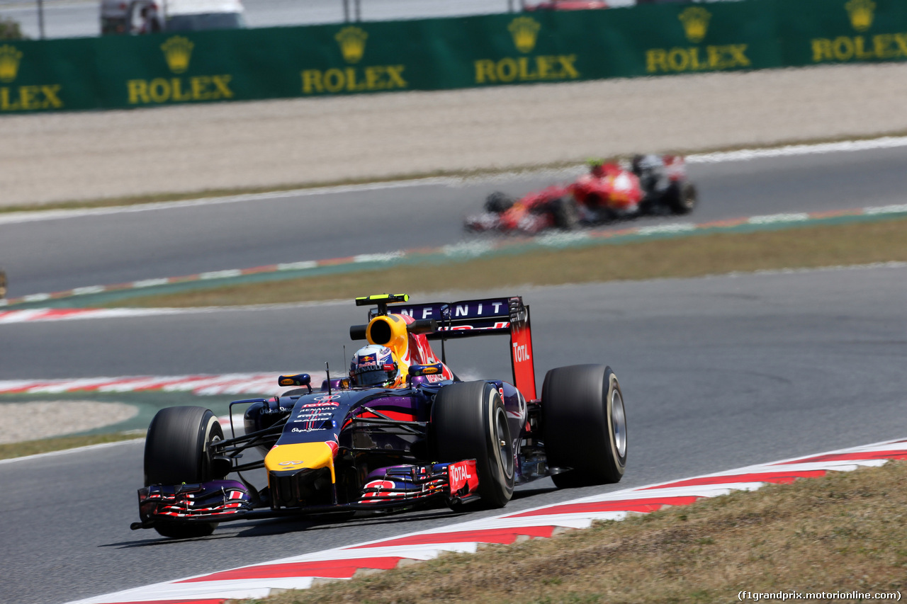 GP SPAGNA, 09.05.2014- Prove Libere 2, Daniel Ricciardo (AUS) Red Bull Racing RB10
