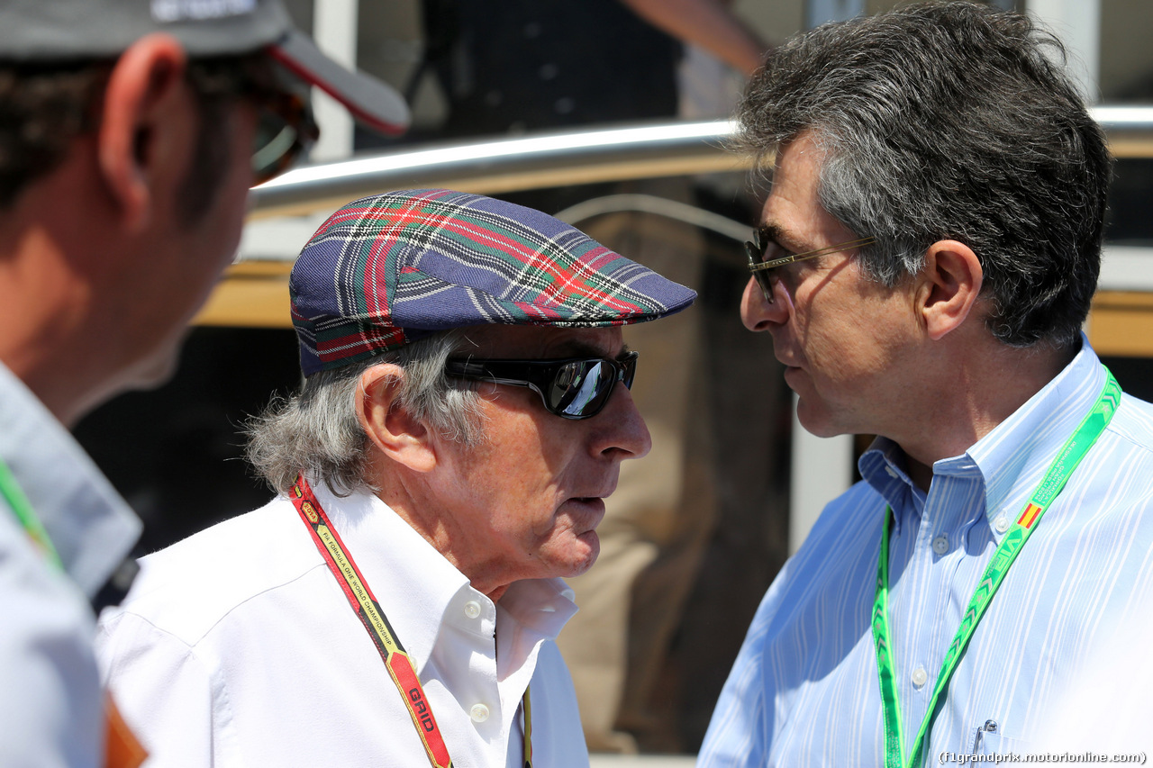GP SPAGNA, 09.05.2014- Prove Libere 2, Sir Jackie Stewart (GBR)