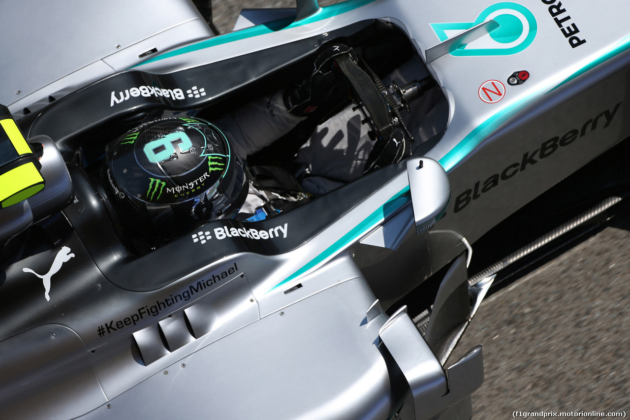 GP SPAGNA, 09.05.2014- Prove Libere 2, Nico Rosberg (GER) Mercedes AMG F1 W05
