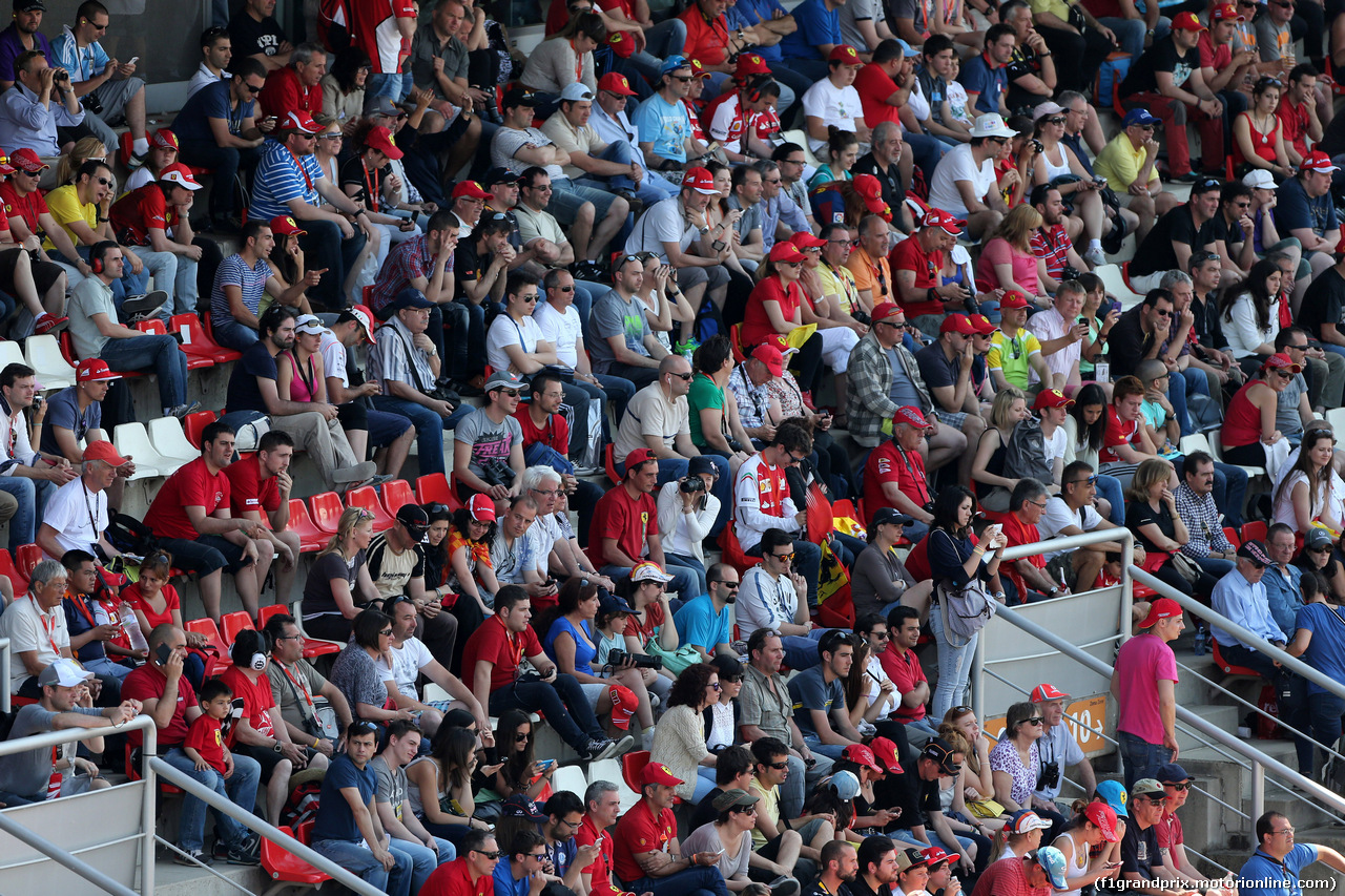 GP SPAGNA, 09.05.2014- Prove Libere 2, Fans