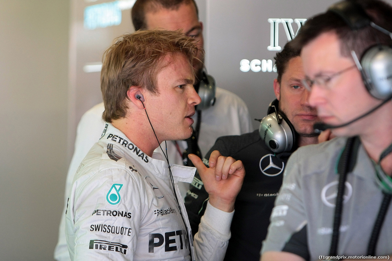 GP SPAGNA, 09.05.2014- Prove Libere 2, Nico Rosberg (GER) Mercedes AMG F1 W05