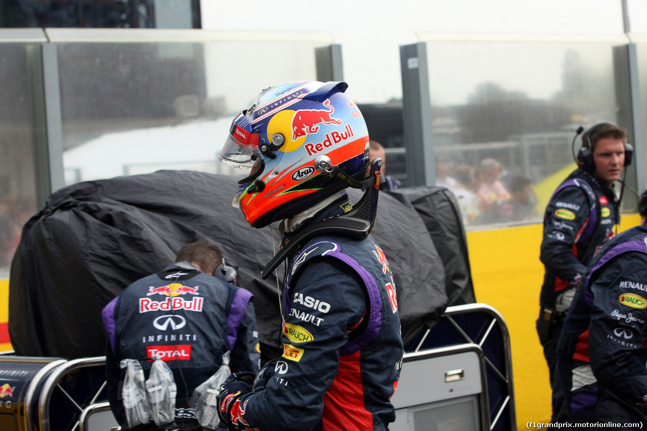 GP UNGHERIA, 27.07.2014- Gara, Daniel Ricciardo (AUS) Red Bull Racing RB10