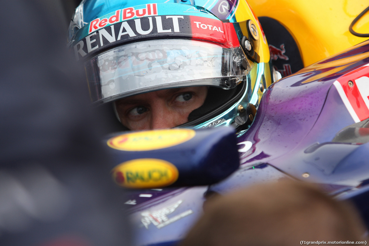 GP UNGHERIA, 27.07.2014- Gara, Sebastian Vettel (GER) Red Bull Racing RB10