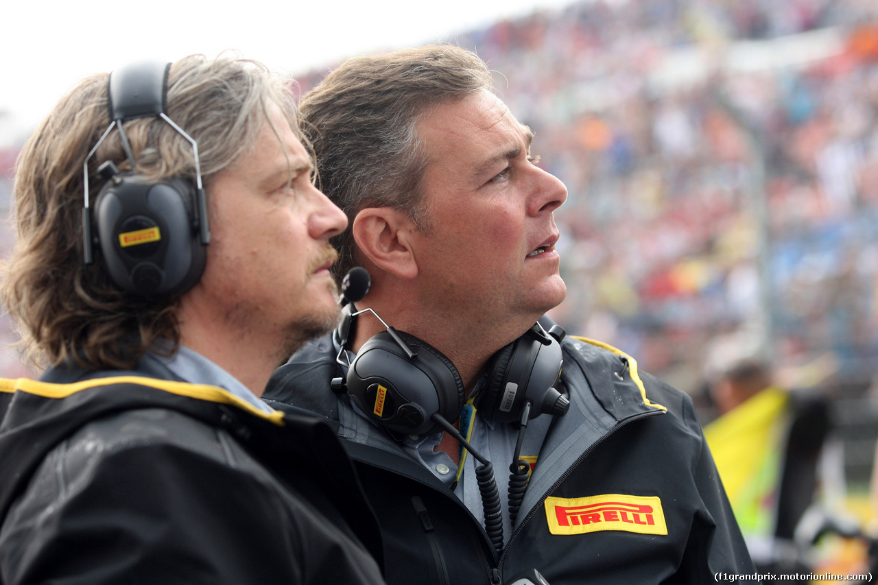 GP UNGHERIA, 27.07.2014- Gara, Mario Isola (ITA), Sporting Director Pirelli
