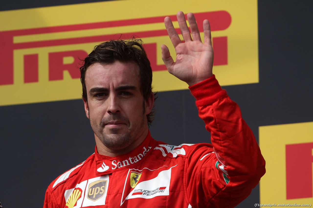 GP UNGHERIA, 27.07.2014- Gara, secondo Fernando Alonso (ESP) Ferrari F14-T