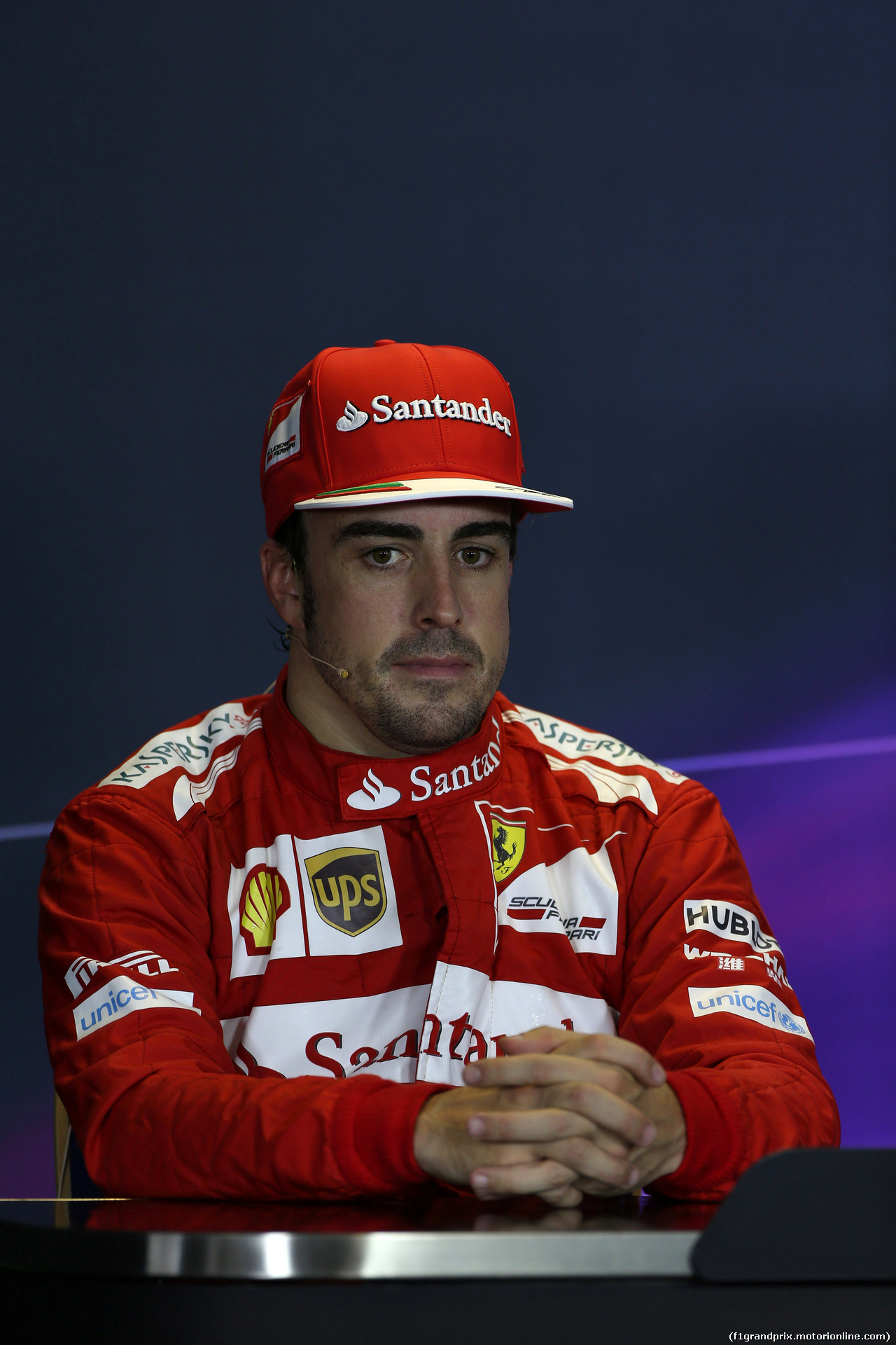 GP UNGHERIA, 27.07.2014- Gara, Conferenza Stampa, Fernando Alonso (ESP) Ferrari F14-T