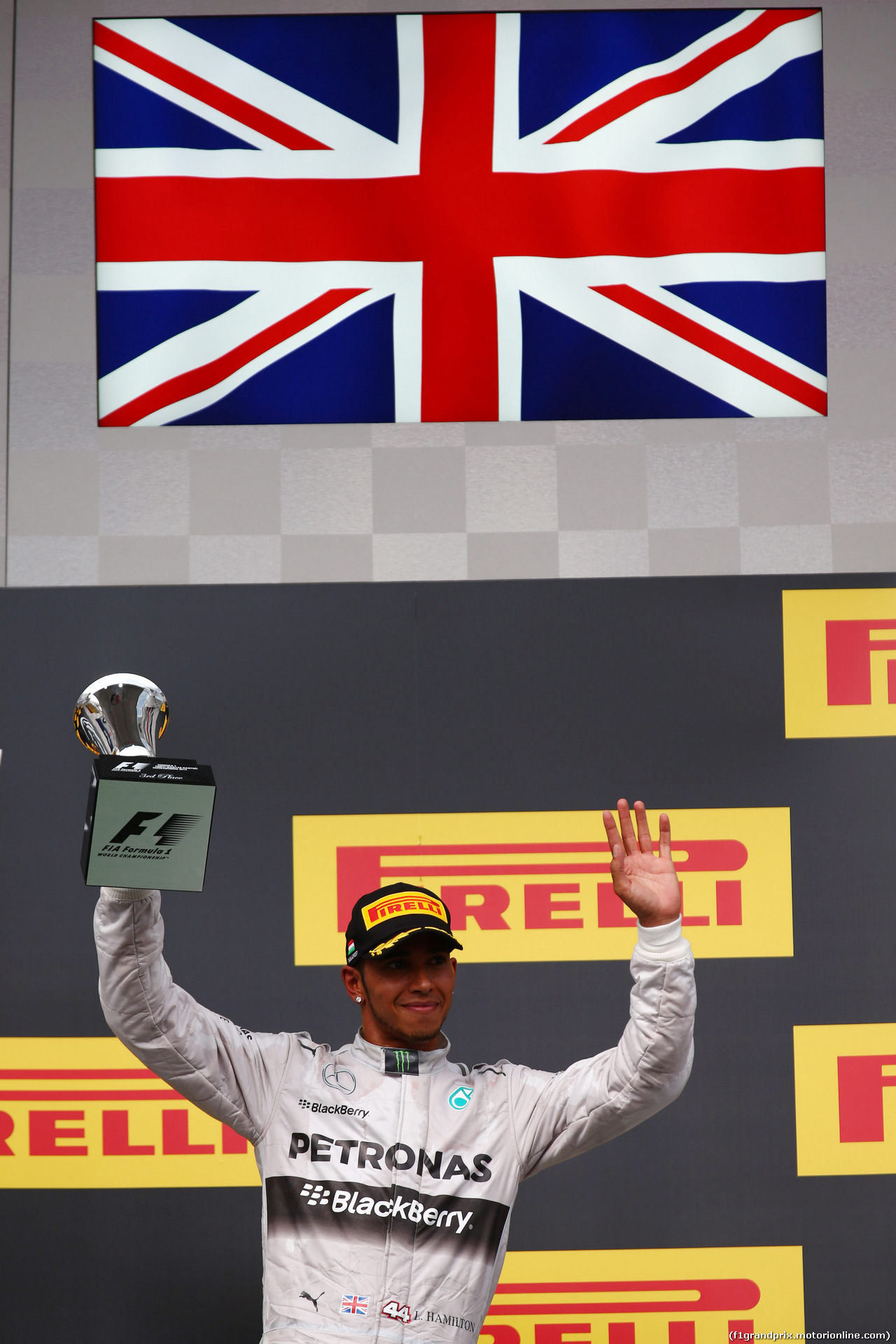 GP UNGHERIA, 27.07.2014- Gara, terzo Lewis Hamilton (GBR) Mercedes AMG F1 W05