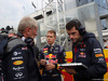 GP UNGHERIA, 27.07.2014- Gara, Helmut Marko (AUT), Red Bull Racing, Red Bull Advisor e Sebastian Vettel (GER) Red Bull Racing RB10