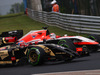 GP UNGHERIA, 27.07.2014- Gara, Romain Grosjean (FRA) Lotus F1 Team E22 e Jules Bianchi (FRA) Marussia F1 Team MR03