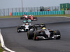 GP UNGHERIA, 27.07.2014- Gara, Esteban Gutierrez (MEX), Sauber F1 Team C33 davanti a Lewis Hamilton (GBR) Mercedes AMG F1 W05